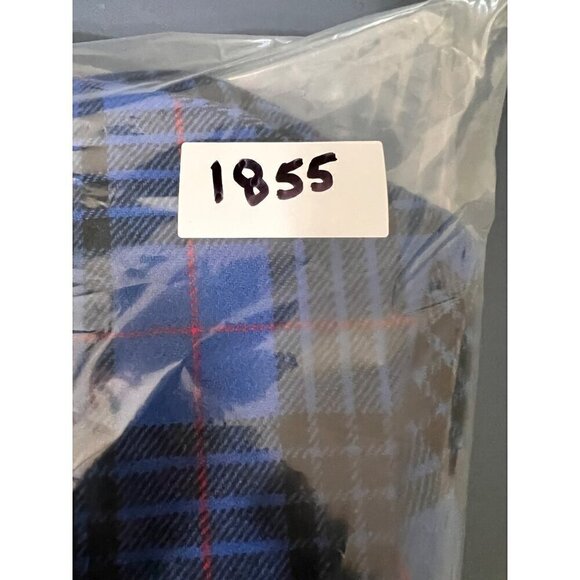 Vintage Pendleton Womens Blue Plaid Blazer Sz 6 Virgin Wool Velvet USA - Picture 13 of 13